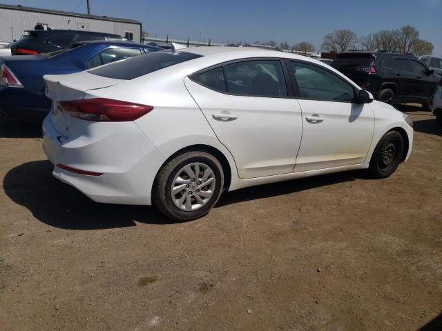 5NPD74LF8HH147704 - 2017 HYUNDAI ELANTRA SE WHITE photo 3