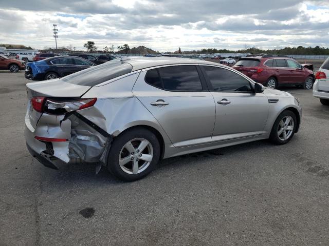 KNAGM4A71E5472883 - 2014 KIA OPTIMA LX SILVER photo 3