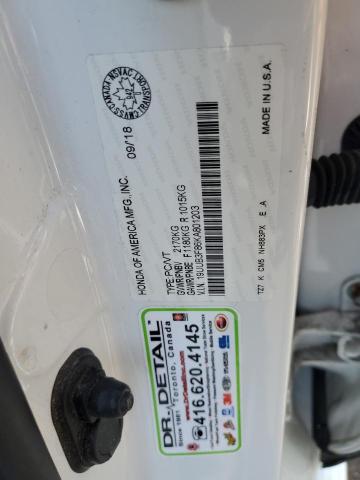 19UUB3F86KA801203 - 2019 ACURA TLX ADVANCE WHITE photo 13