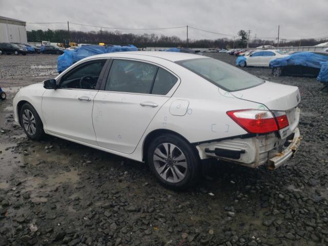 1HGCR2F34FA135969 - 2015 HONDA ACCORD LX WHITE photo 2