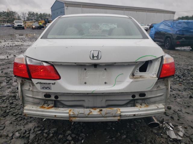 1HGCR2F34FA135969 - 2015 HONDA ACCORD LX WHITE photo 6