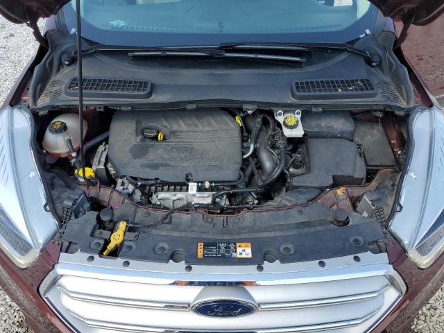 1FMCU9HD0JUC84345 - 2018 FORD ESCAPE SEL BROWN photo 12