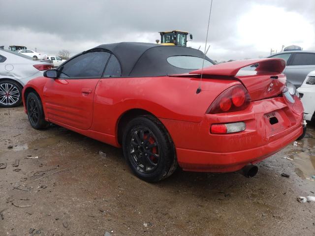 4A3AE35G61E005878 - 2001 MITSUBISHI ECLIPSE SPYDER GS 红色 照片 2