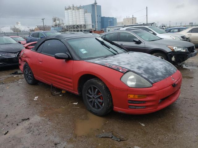 4A3AE35G61E005878 - 2001 MITSUBISHI ECLIPSE SPYDER GS 红色 照片 4