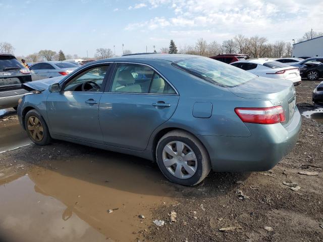 4T1BE46K07U618167 - 2007 TOYOTA CAMRY CE BLUE photo 2