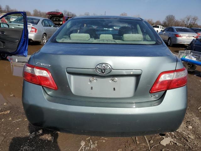 4T1BE46K07U618167 - 2007 TOYOTA CAMRY CE BLUE photo 6