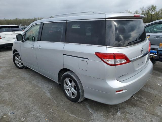 JN8AE2KP8H9167052 - 2017 NISSAN QUEST S SILVER photo 2