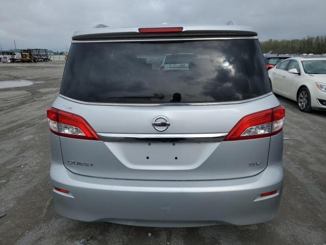 JN8AE2KP8H9167052 - 2017 NISSAN QUEST S SILVER photo 6