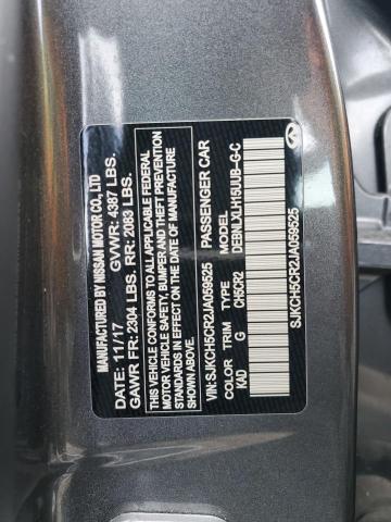 SJKCH5CR2JA059525 - 2018 INFINITI QX30 BASE Grau Foto 14