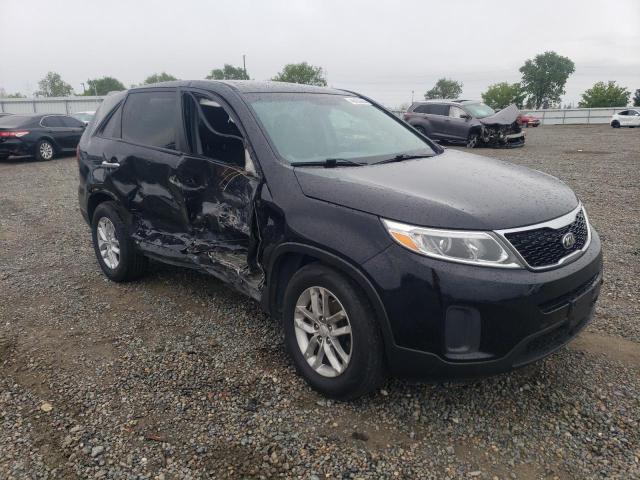 5XYKT3A69FG661694 - 2015 KIA SORENTO LX BLACK photo 4