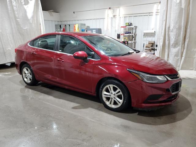 1G1BE5SM2H7140652 - 2017 CHEVROLET CRUZE LT RED photo 4