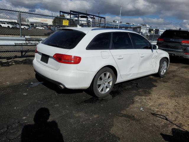 WAUSFAFL2BA025538 - 2011 AUDI A4 PREMIUM WHITE photo 3