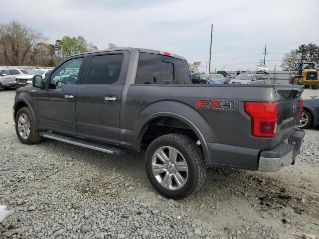 1FTEW1E56JKC60911 - 2018 FORD F150 SUPERCREW GRAY photo 2