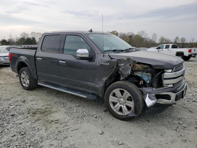 1FTEW1E56JKC60911 - 2018 FORD F150 SUPERCREW GRAY photo 4