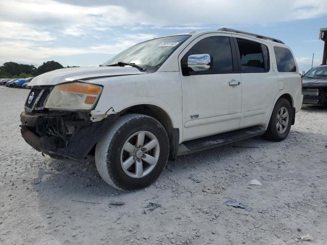 5N1BA08D98N626427 - 2008 NISSAN ARMADA SE WHITE photo 1