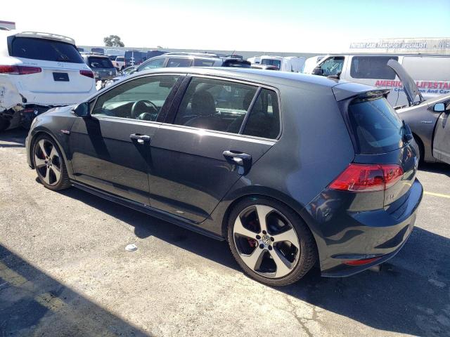 3VW447AU7GM069837 - 2016 VOLKSWAGEN GTI S/SE GRAY photo 2