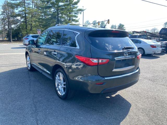 5N1CL0MN9EC529426 - 2014 INFINITI QX60 HYBRID GRAY photo 4