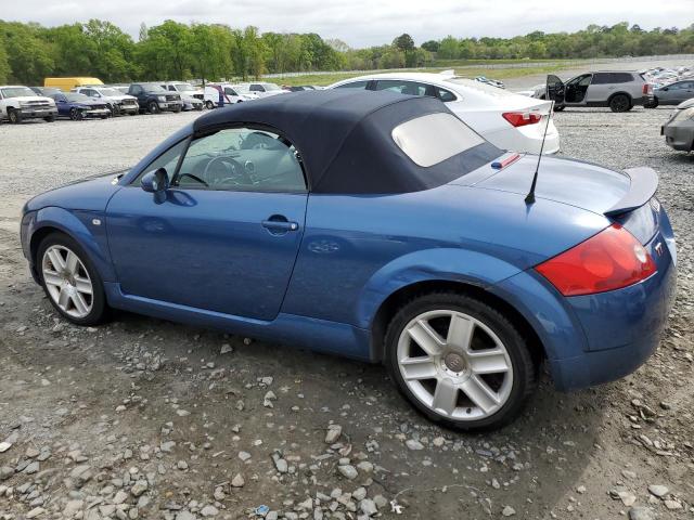 TRUTC28N741012071 - 2004 AUDI TT BLUE photo 2