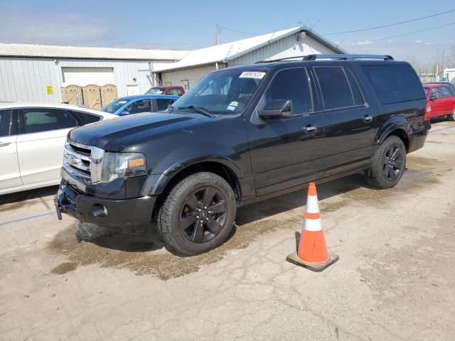 1FMJK1K55CEF66672 - 2012 FORD EXPEDITION EL LIMITED BLACK photo 1