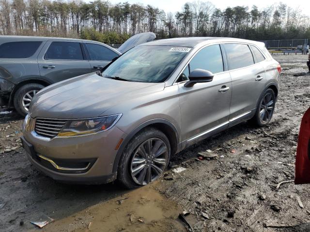 2LMTJ8LP1GBL26299 - 2016 LINCOLN MKX RESERVE 灰色 照片 1
