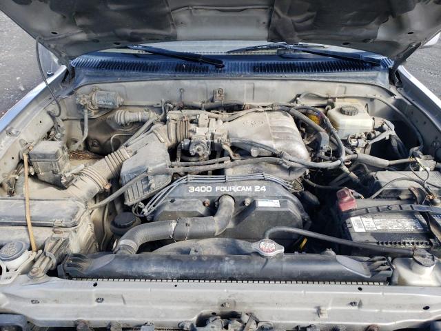 JT3HN86R320381178 - 2002 TOYOTA 4RUNNER SR5 SILVER photo 12