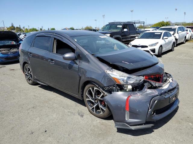 JTDZN3EU1FJ030181 - 2015 TOYOTA PRIUS V CHARCOAL photo 4