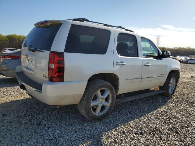 1GNSKCE06BR274208 - 2011 CHEVROLET TAHOE K1500 LTZ WHITE photo 3