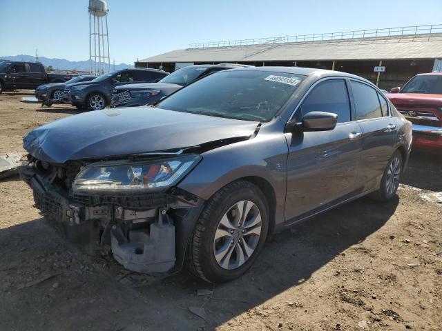 1HGCR2F38FA149986 - 2015 HONDA ACCORD LX GRAY photo 1