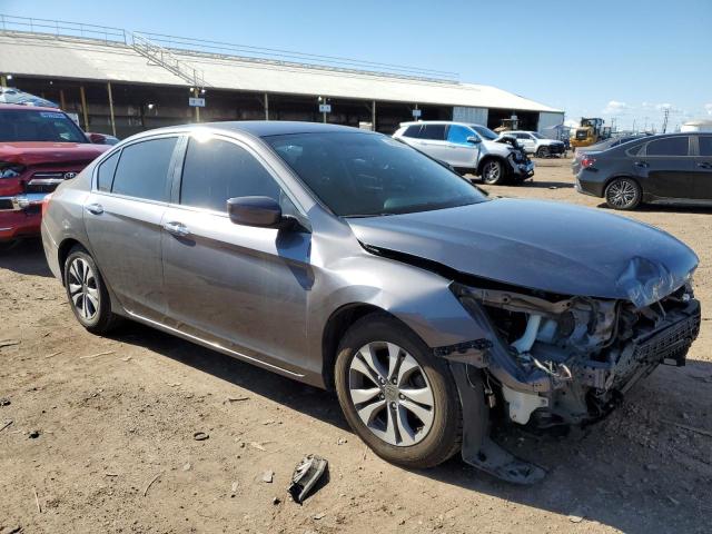 1HGCR2F38FA149986 - 2015 HONDA ACCORD LX GRAY photo 4