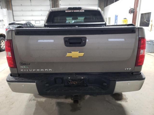 1GCPKTE70CF145623 - 2012 CHEVROLET SILVERADO K1500 LTZ GRAY photo 6