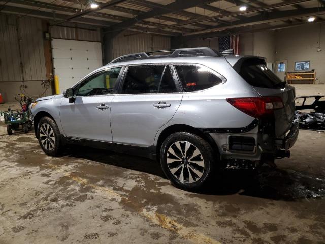 4S4BSAKC2H3244156 - 2017 SUBARU OUTBACK 2.5I LIMITED SILVER photo 2