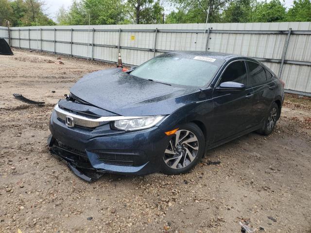 19XFC2F75JE004135 - 2018 HONDA CIVIC EX BLUE photo 1