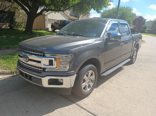 1FTEW1C43KFB12347 - 2019 FORD F150 SUPERCREW GRAY photo 2