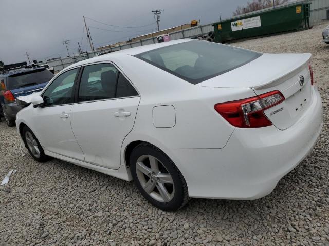 4T1BF1FKXDU639390 - 2013 TOYOTA CAMRY L WHITE photo 2