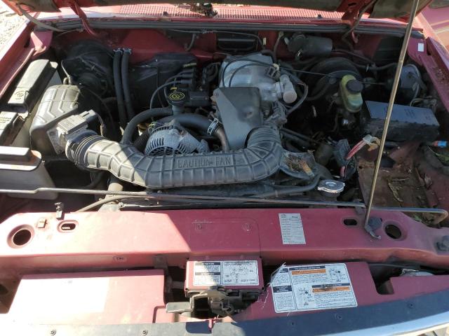 1FTCR15X3RPA18625 - 1994 FORD RANGER SUPER CAB RED photo 11