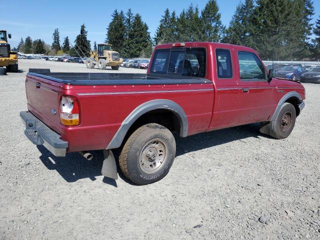 1FTCR15X3RPA18625 - 1994 FORD RANGER SUPER CAB RED photo 3