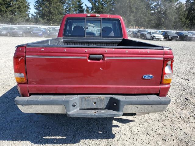 1FTCR15X3RPA18625 - 1994 FORD RANGER SUPER CAB RED photo 6