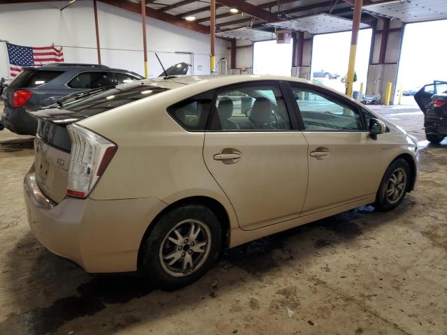 JTDKN3DU7A0058911 - 2010 TOYOTA PRIUS BEIGE photo 3