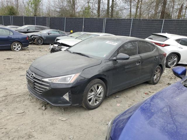 5NPD84LFXLH551965 - 2020 HYUNDAI ELANTRA SEL BLACK photo 1