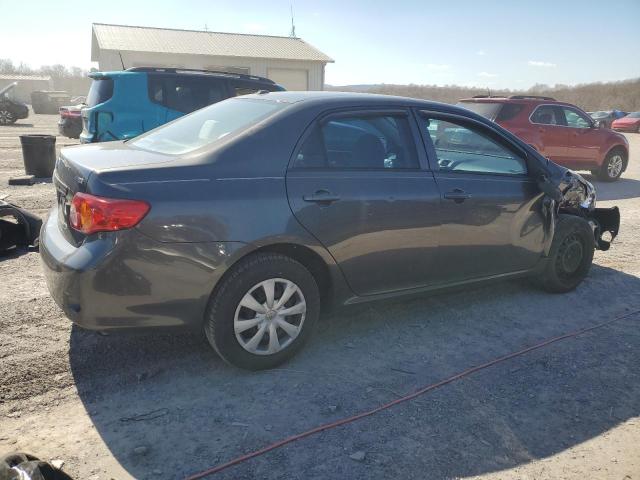 1NXBU4EE8AZ344898 - 2010 TOYOTA COROLLA BASE CHARCOAL photo 3