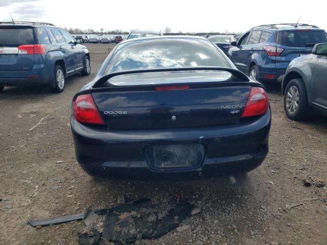 1B3ES56C53D217444 - 2003 DODGE NEON SXT BLACK photo 6