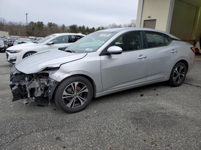 3N1AB8CV7MY276601 - 2021 NISSAN SENTRA SV SILVER photo 1