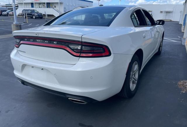 2C3CDXBG5NH165683 - 2022 DODGE CHARGER SXT WHITE photo 4