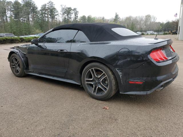 1FATP8UH5K5181891 - 2019 FORD MUSTANG BLACK photo 2