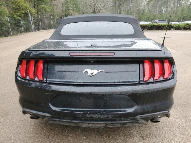 1FATP8UH5K5181891 - 2019 FORD MUSTANG BLACK photo 6