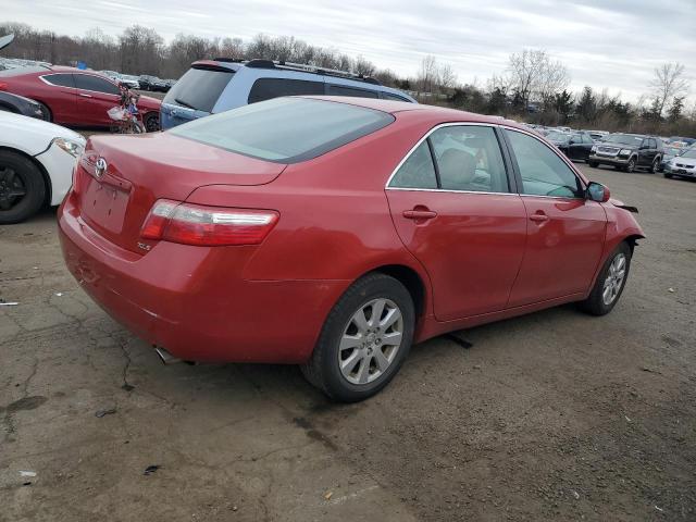 4T1BE46K47U106413 - 2007 TOYOTA CAMRY CE RED photo 3