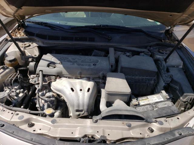 4T4BE46K39R127486 - 2009 TOYOTA CAMRY BASE GOLD photo 11