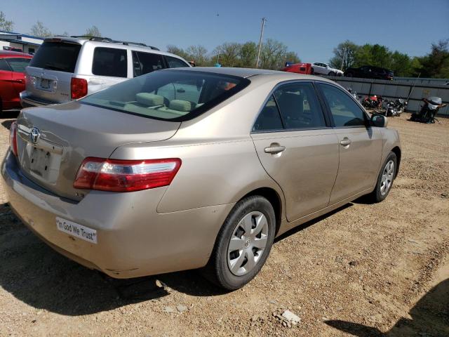 4T4BE46K39R127486 - 2009 TOYOTA CAMRY BASE GOLD photo 3