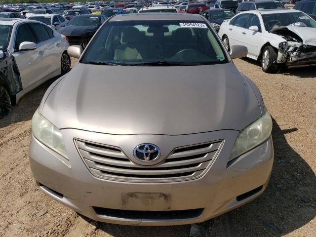 4T4BE46K39R127486 - 2009 TOYOTA CAMRY BASE GOLD photo 5
