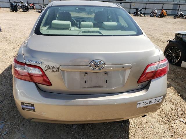 4T4BE46K39R127486 - 2009 TOYOTA CAMRY BASE GOLD photo 6